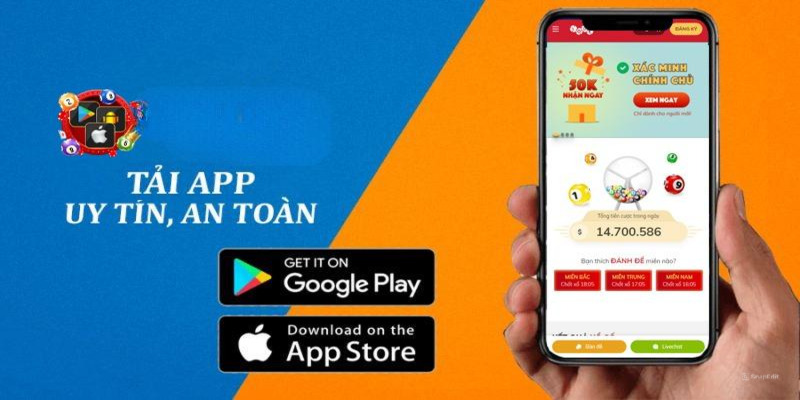 Tải app khá đơn giản có thể chọn link tải từ website hoặc App Store